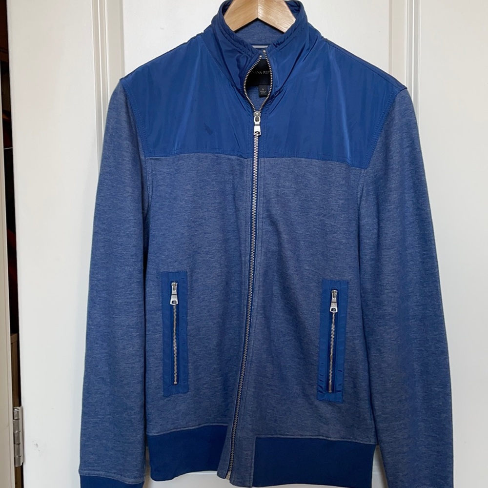 Banana Republic Blue Lightweight Jacket